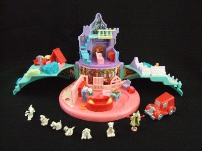 Vintage Disney Polly Pocket 101 Dalmations 100 Complete