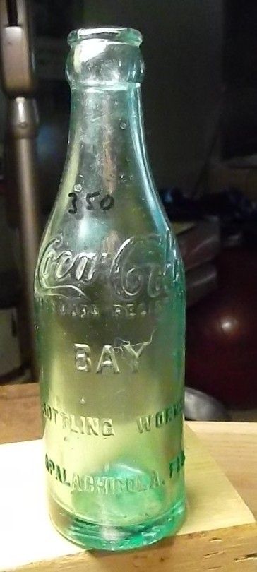 Apalachicola FLA RARE Straight Side Coca Cola Bottle