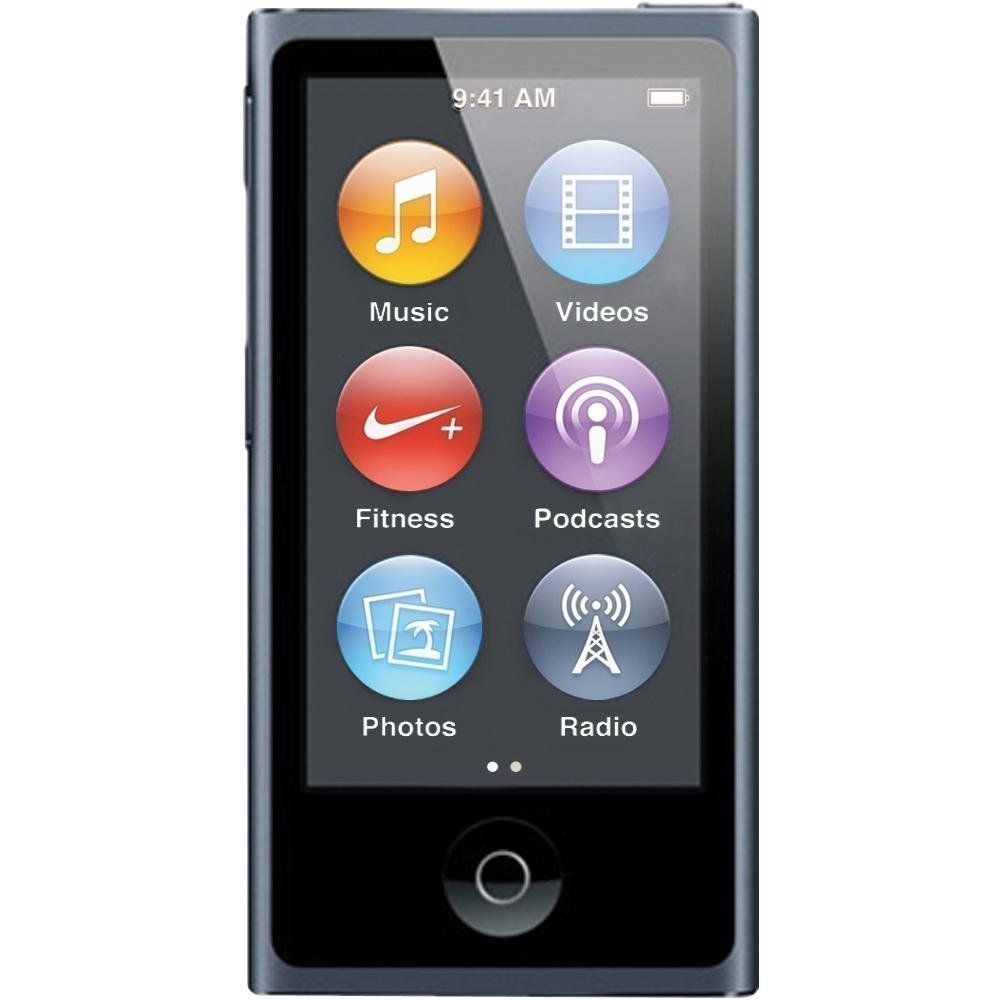 Apple iPod Nano 16GB Slate 7th Generation Newest Model