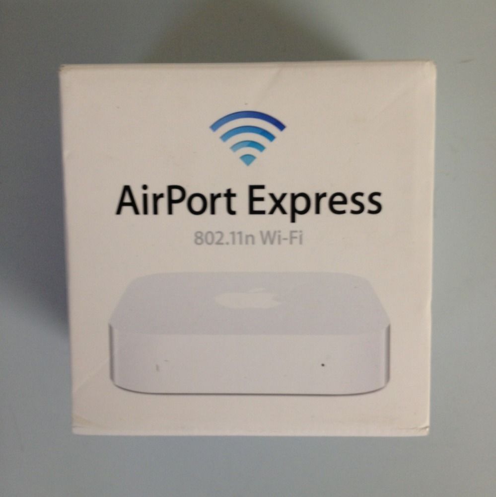 Apple AirPort Express 2 Port 10 100 Wireless N Router MC414LL A Newest 