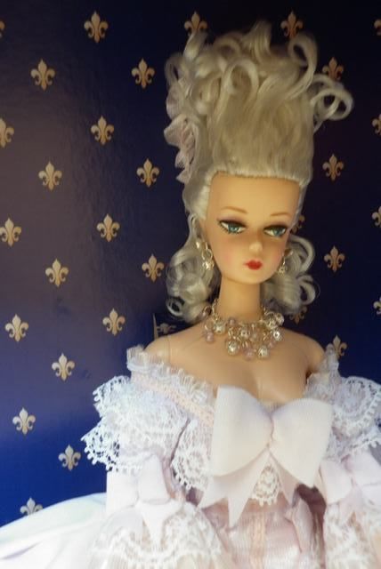 MARIE ANTOINETTE BARBIE ooak DOLL repro non vintage royalty queen