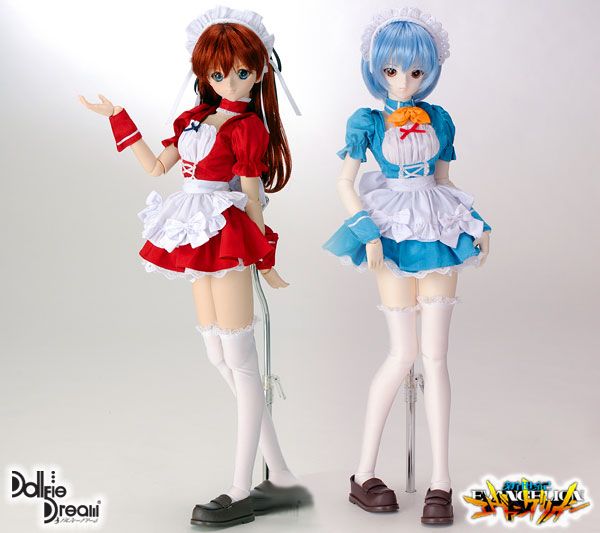   Dream DD Evangelion Rei Ayanami Sohryu Asuka Langley French Maid