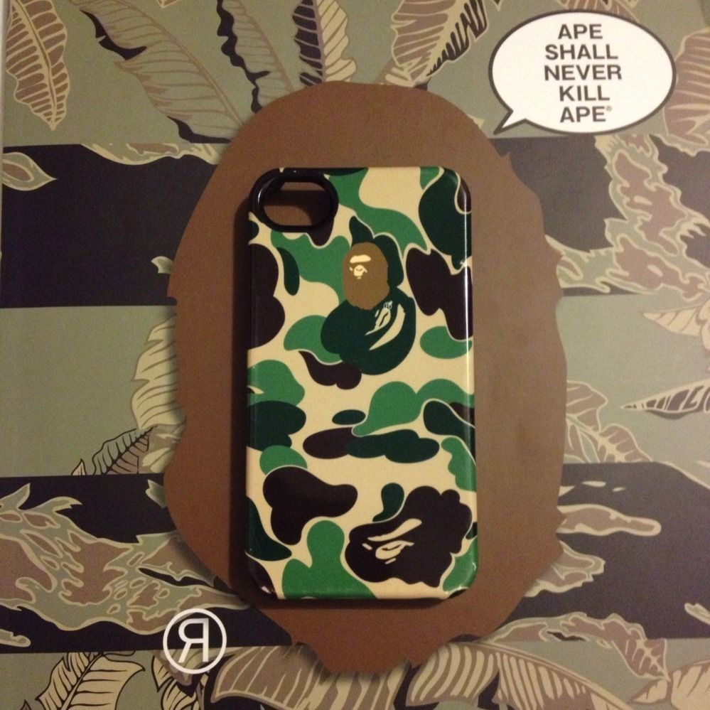 Bape A Bathing Ape Uncommon iPhone 4 4S Case Cover Skin Camo Supreme 