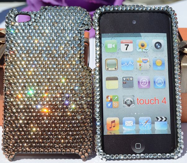   for Apple iPod Touch 4 4th Gen Czech Crystal Bling Case Cover