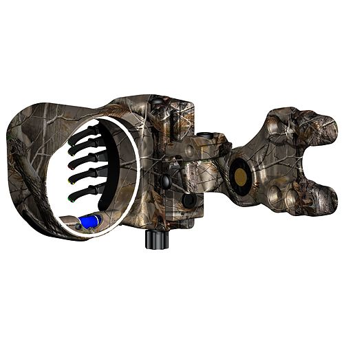 G5 Archery Optix LE 5 Pin Bow Sight .029 RH Realtree AP Camo