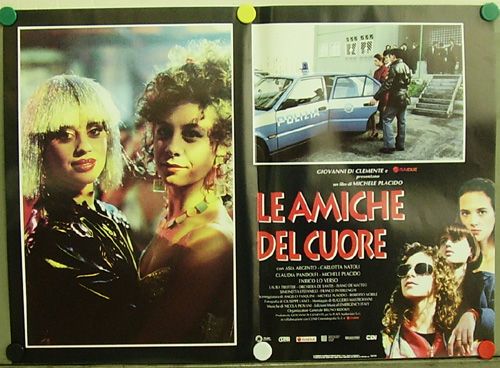 DB33 Asia Argento Amiche Del Cuore 8 Orig C O Poster It