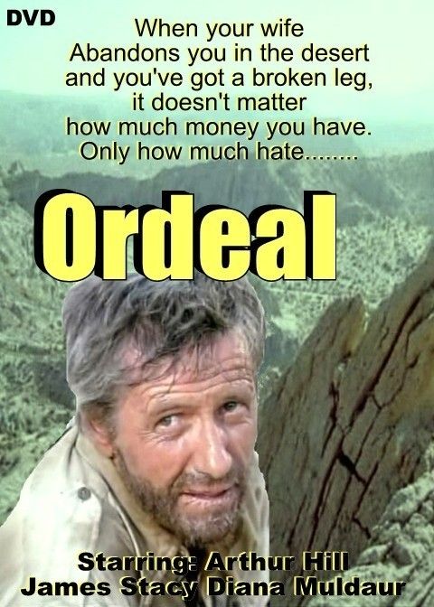 Ordeal 1973 Arthur Hill James Stacy Diana Muldaur DVD 1953 Inferno 