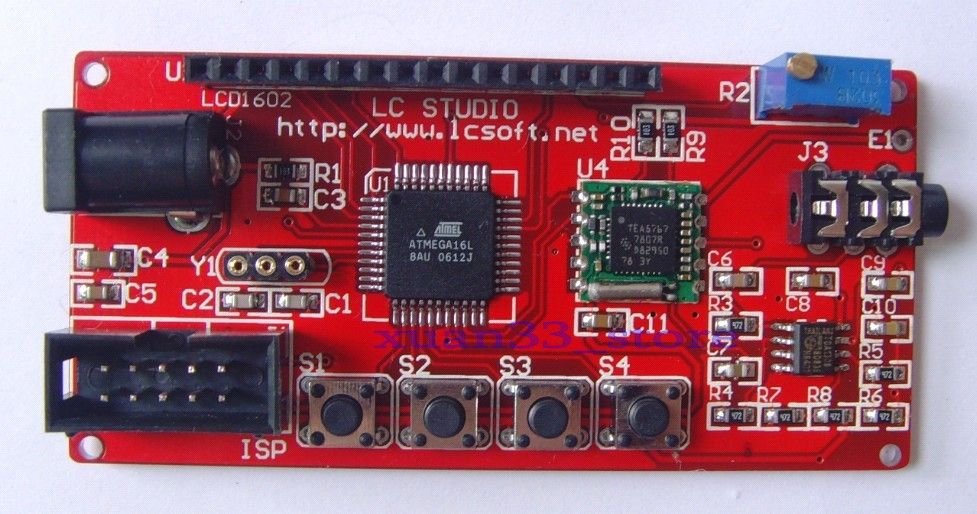 TEA5767 FM Radio AVR Development Board