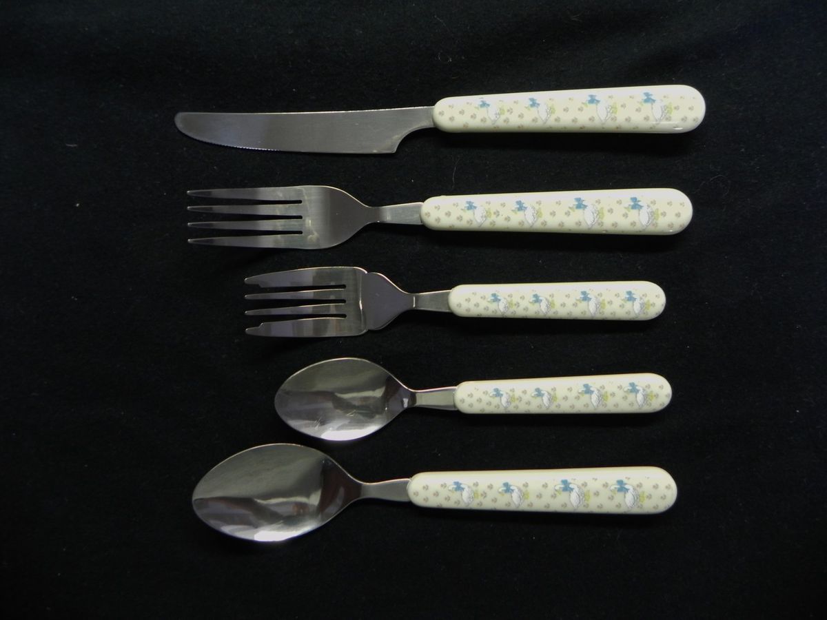 Tienshan Brick Oven Aunt Rhody 5 Piece Flatware Set