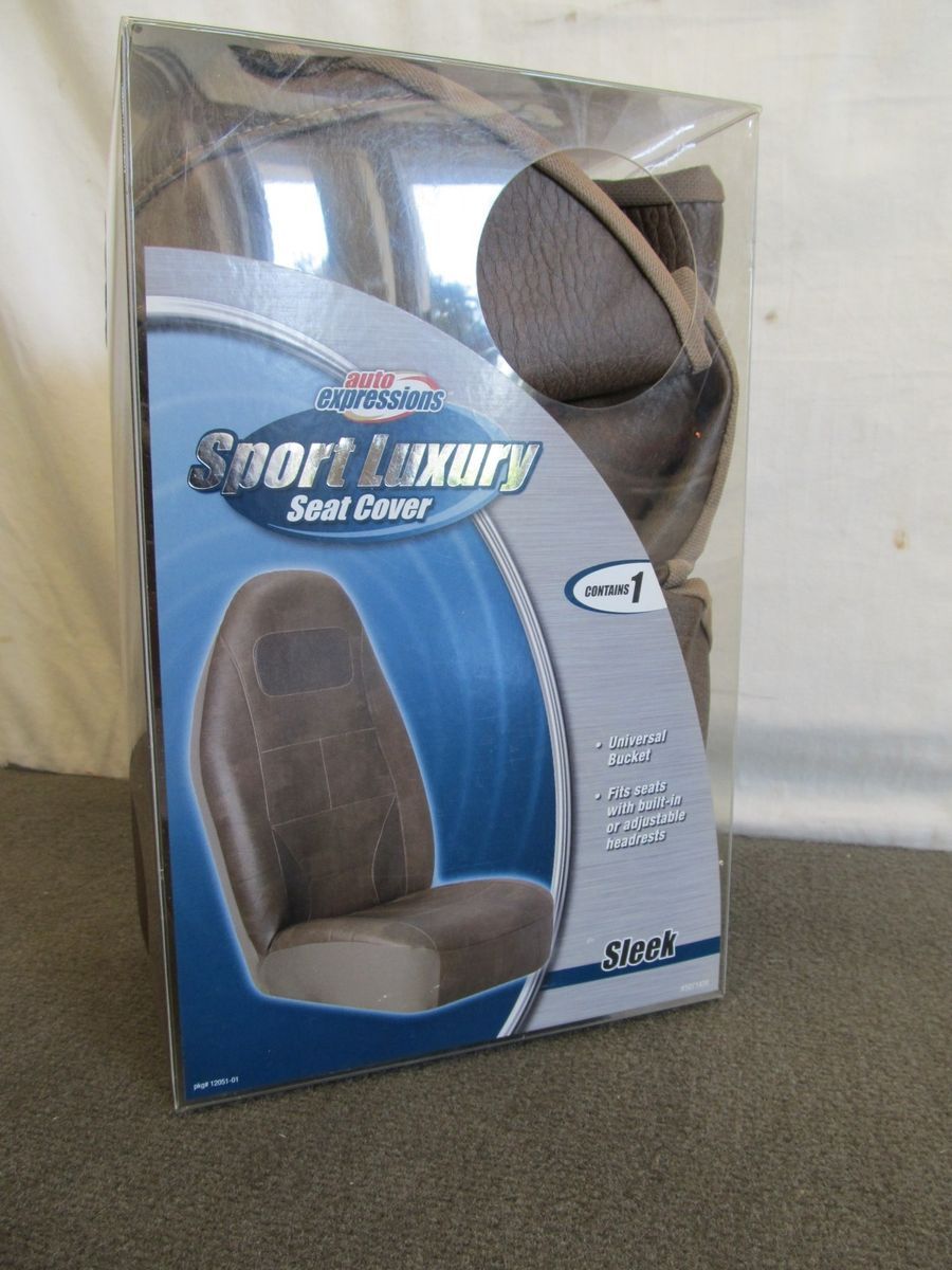 Auto Expressions Axius Universal Bucket Seat Cover Sleek Sport Luxury 