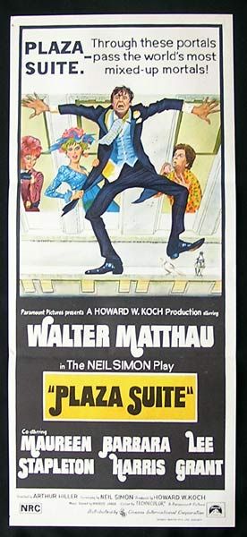 plaza suite 1971 directed by arthur hiller writer neil simon starring 