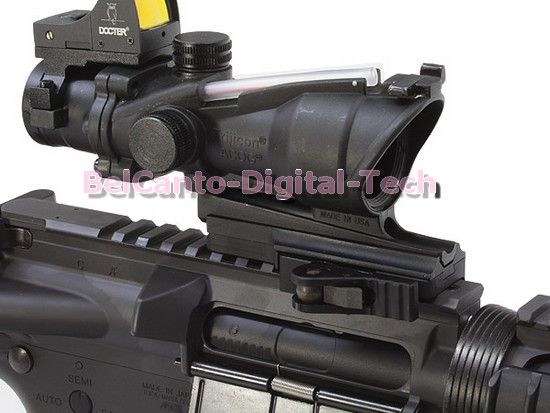 American Defense Style ACOG Base Mount w QD Auto Lock