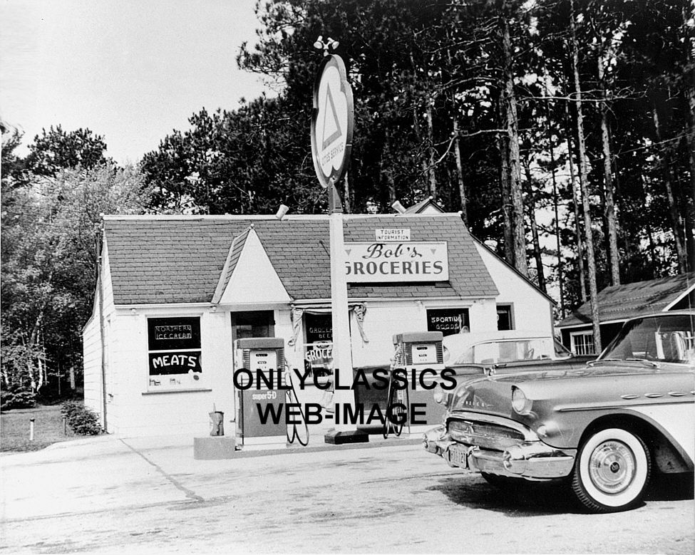 Bobs Grocery Gas Station Photo Autrain MI Automobilia