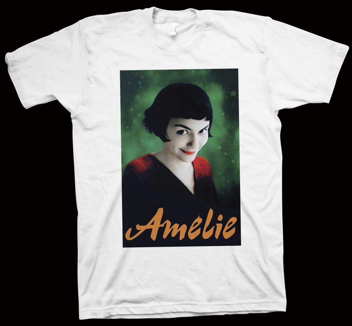 Amelie T Shirt Jean Pierre Jeunet Audrey Tautou Mathieu Kassovitz 