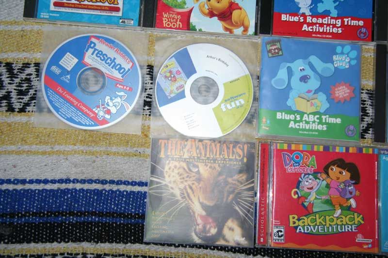 19 CDROM Lot Jump Start Infant Toddler Kindergarten Disney Sesame 