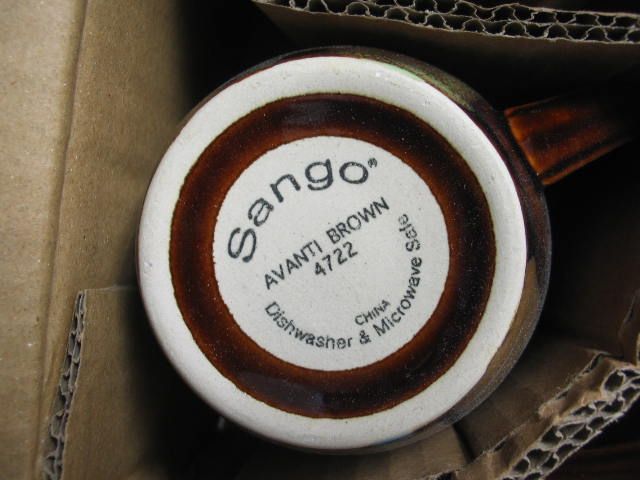 new sango avanti 16 piece dinnerware set brown click small picture 