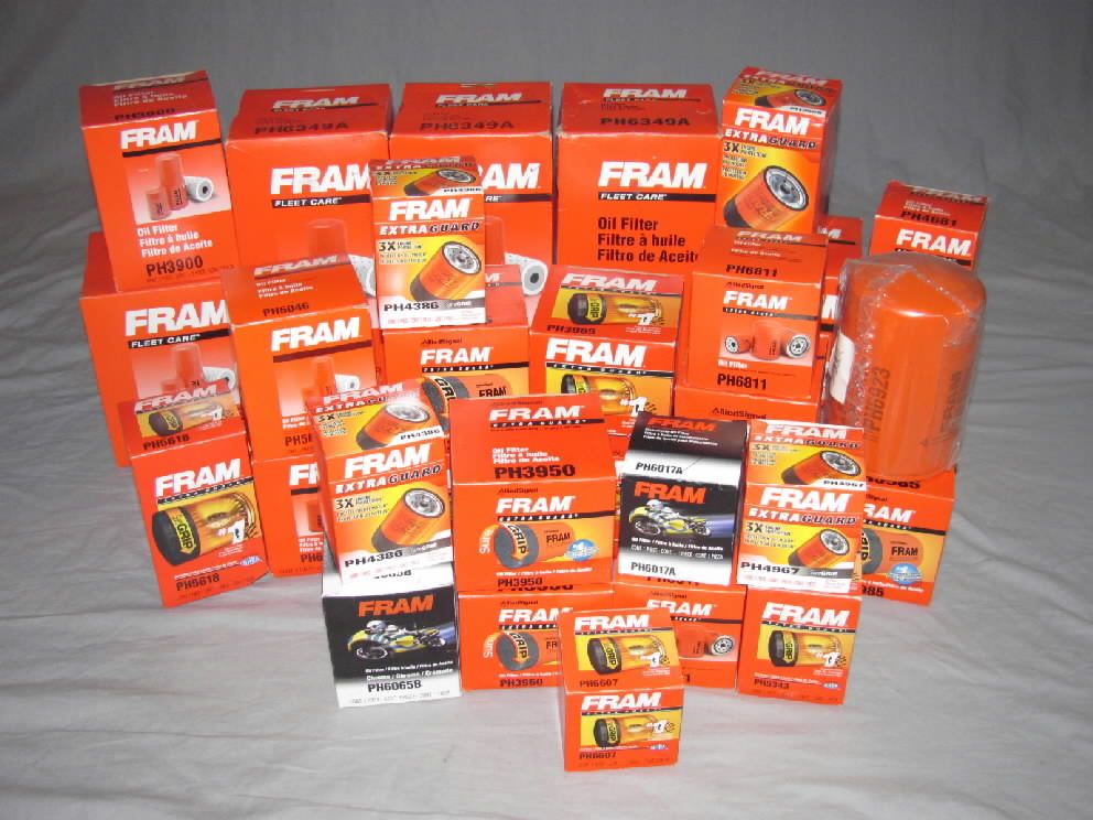 810pc Wholesale Lot Fram New Automotive Garage Part Stock Filters More 