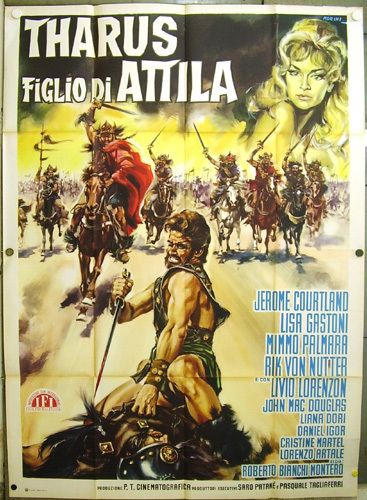 DH17 Tharus Son of Attila Peplum RARE C O 4sh Poster It