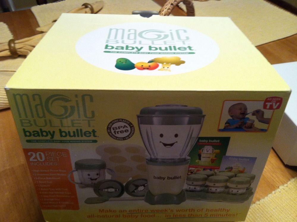 Baby Bullet Magic Bullet 20pc Set Brand New in Box