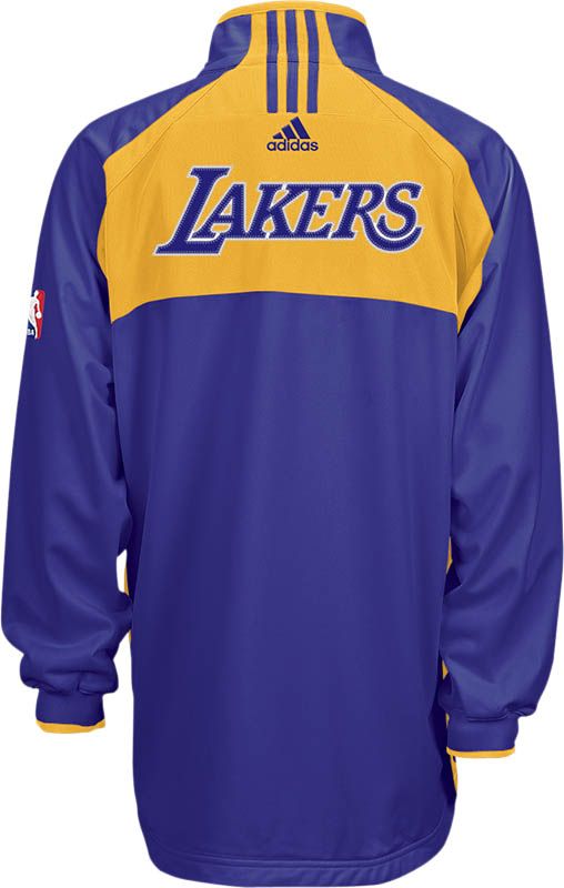 Los Angeles Lakers Adidas Warm Up Jacket Sz XL Jagz 40