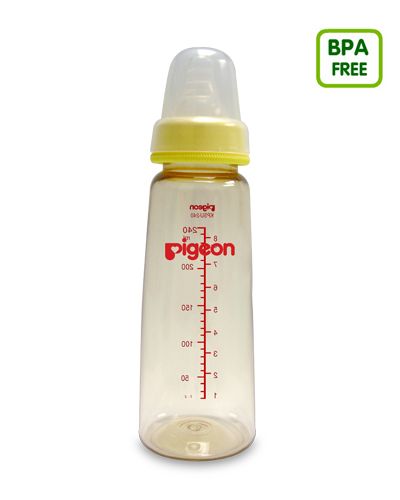 New Pigeon Baby Feeding Bottles K PSU 240 ml 8 oz Size M BPA Free 