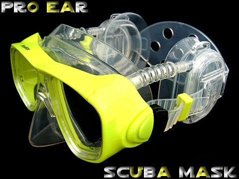 PRO EAR PROTECTION SCUBA DIVING PRESCRIPTION MASK