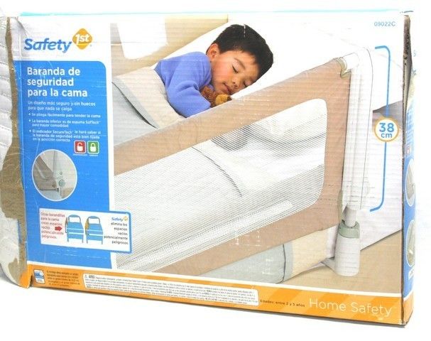 Safety 1st Secure Top Bed Rail Child Toddler Beige 9022