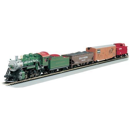 Bachmann 01123 HO Spectrum Frontiersman Steam Train Set, SOU Southern 