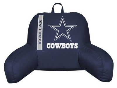 dallas cowboys bedrest pillow