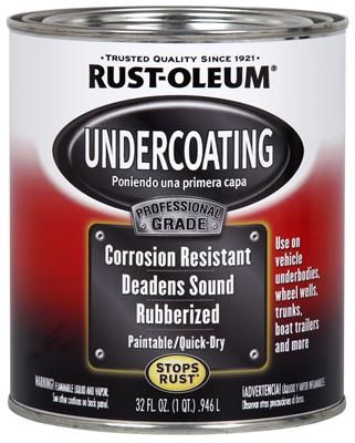Rust Oleum 254864 Undercoating Professional 1 Qt Each