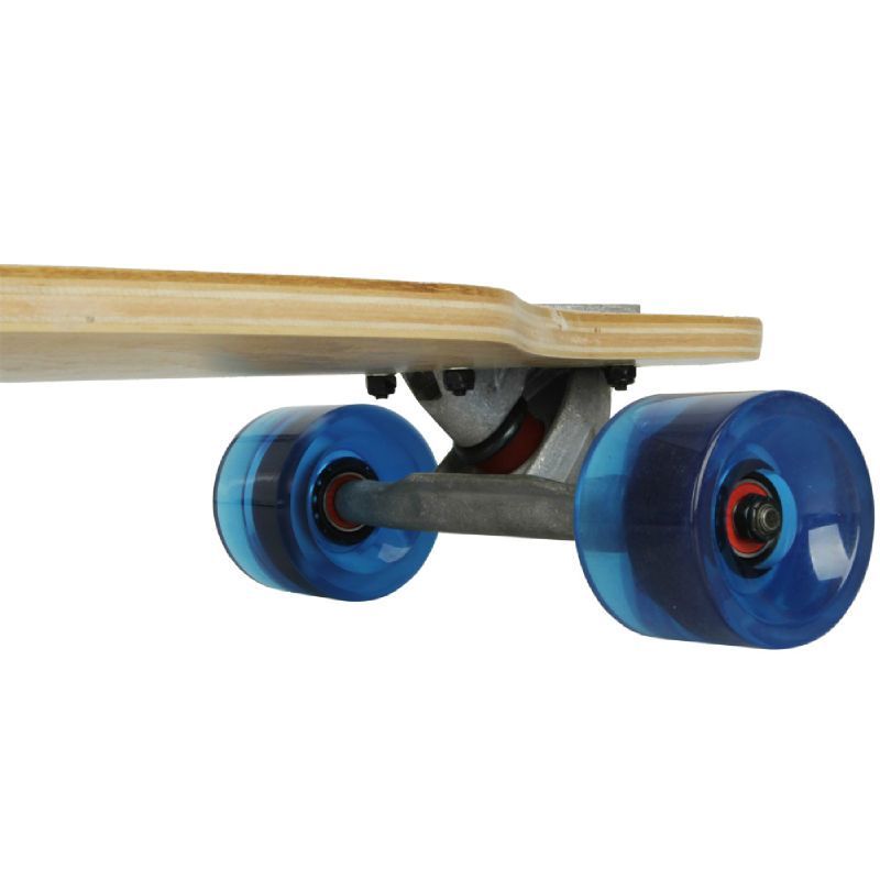 BAMBOO DROP THROUGH LONGBOARD Skateboard THRU NATURAL   9x36