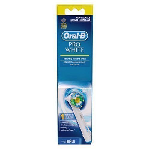 Oral B Pro White Replacement Brush Heads EB18 1 Pack