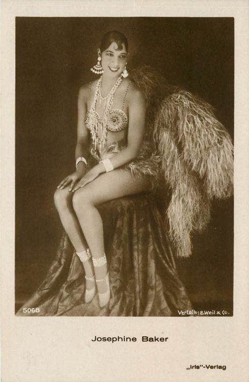 josephine baker costume 1920s real photo amag french