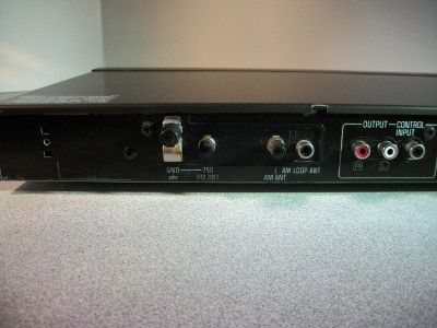 Vintage Technics FM Am Stereo Tuner STZ400 Plus Technics Amplifier 