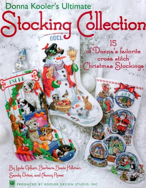 Ultimate Stocking Collection   counted cross stitch charts book