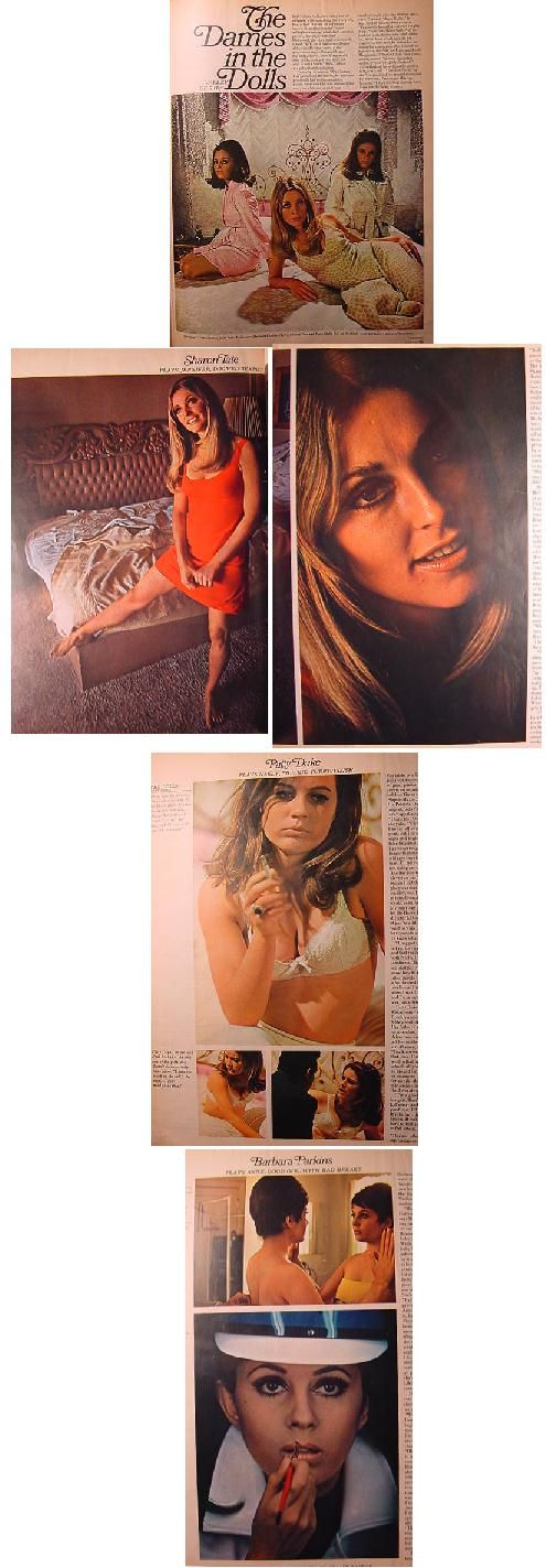   1967 SHARON TATE PATTY DUKE BARBARA PARKINS MELINA MERCOURI