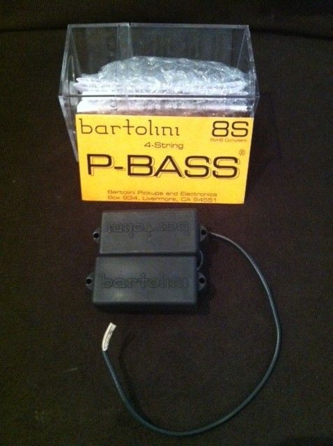 Bartolini 8S P Bass Guitar Pickup Fits Fender Precision Bass Smooth 