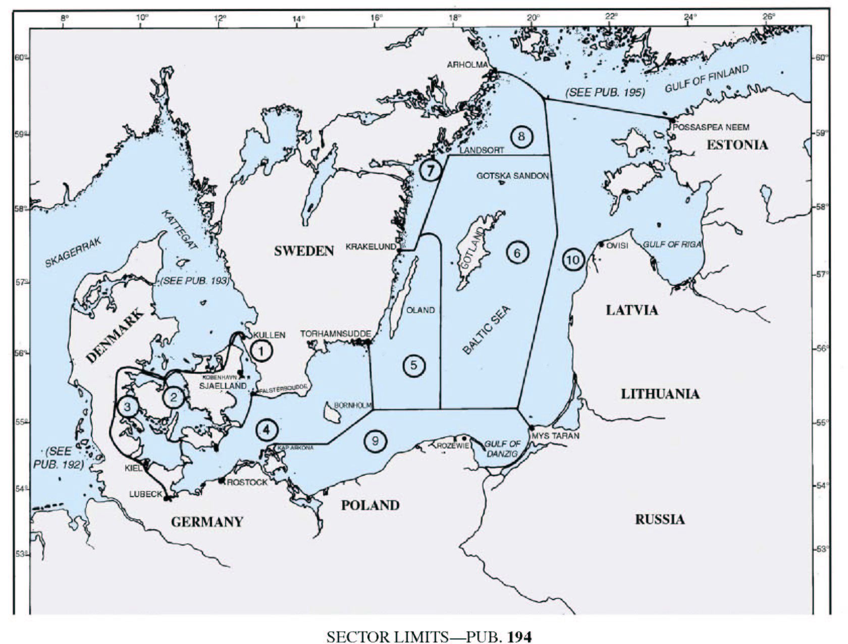 boating guide for southern baltic sea planning guide light list