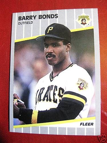 1989 Fleer Barry Bonds 202