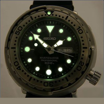 SEIKO 300m 7c46 0AC0 diver watch TUNA sub sbbn017 Marine Master 