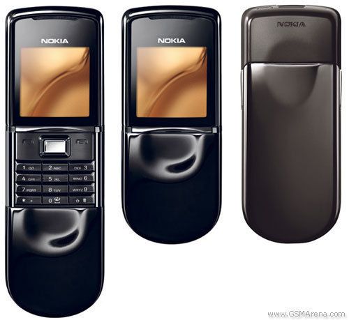 New Nokia Sirocco 8800 Black or Silver Unlocked Cellular Phone + FREE 