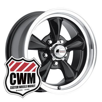 15x7/15x8 Black Wheels Rims 5x4.50 lug pattern for Ford Mustang 1966