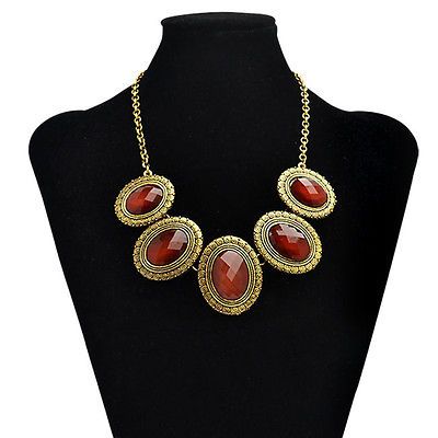 bubble bib statement 1pcs womens charm bohemain vintage fashion 