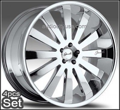 26inch Giovanna Santorini Wheels Rims Tahoe Escalade Chevy Almada 