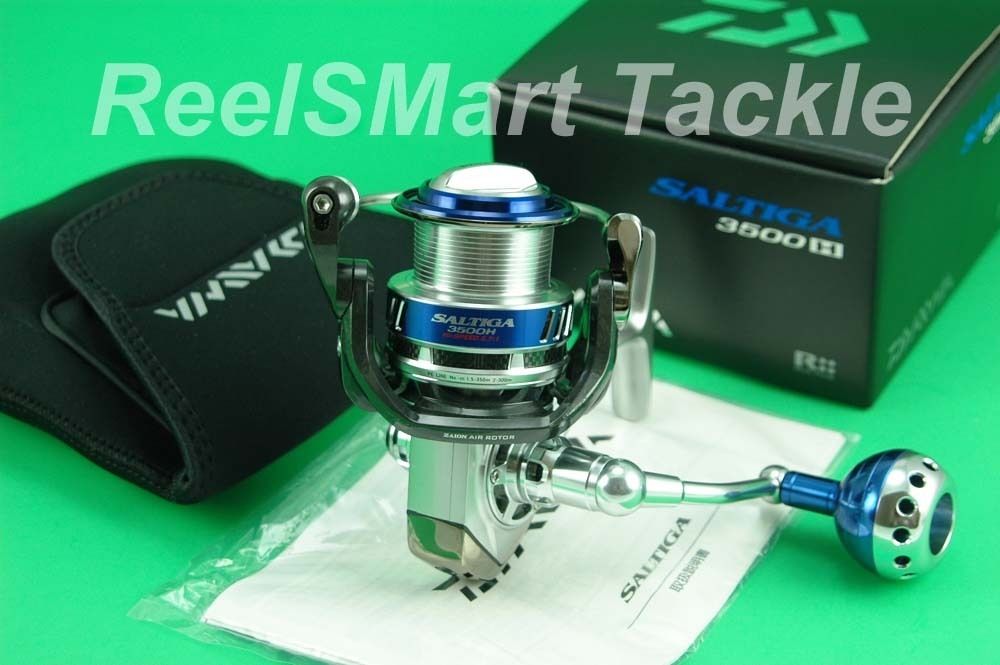 new daiwa saltiga 3500h 3500 h spinning reel jdm time