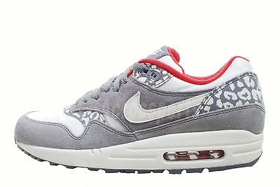 Nike Wmns Air Max 1 Leopard Charcoal Sail Womens Running Shoes Atomos 