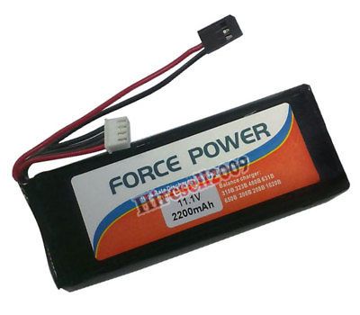 rc 11 1v 2200mah tx akku battery for futaba 4vwd