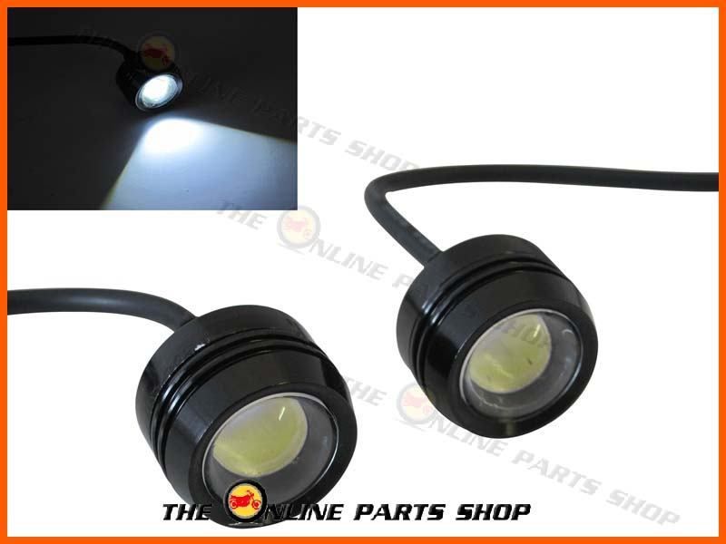 DRL Daytime Running LED Projector Fog Lights Fit Honda GL 1200 DX Gold 