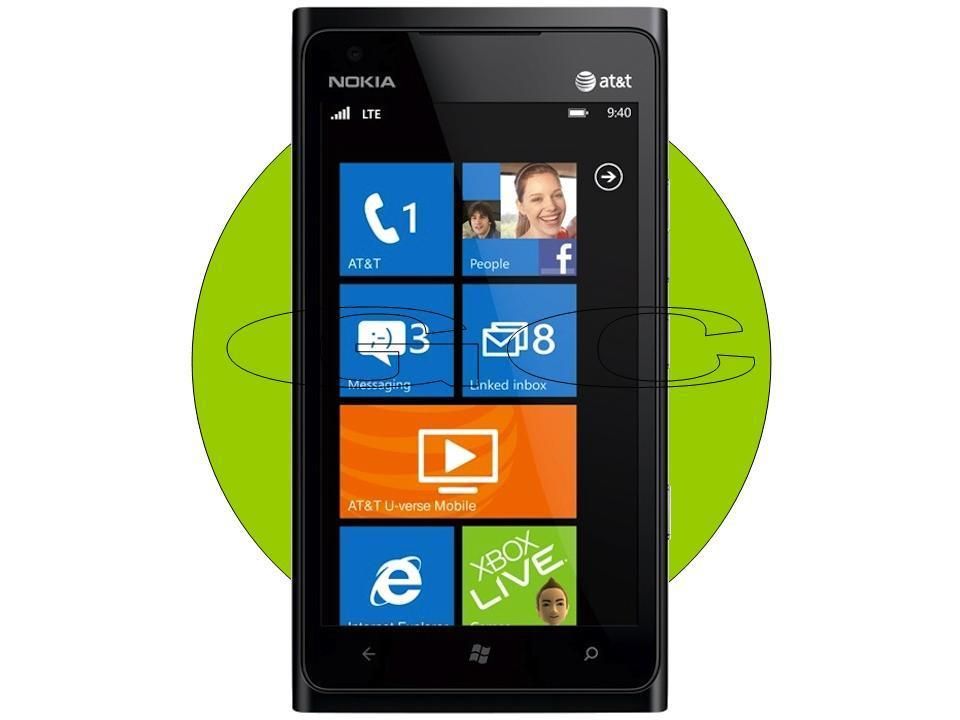 NICE IN BOX AT&T NOKIA LUMIA 900 WINDOWS SMART CELL PHONE