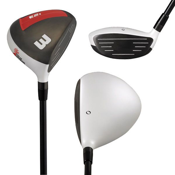 PALMS SPRINGS E2i TITANIUM 15º 3 WOOD MRH WHITE CROWN SENIOR FLEX 